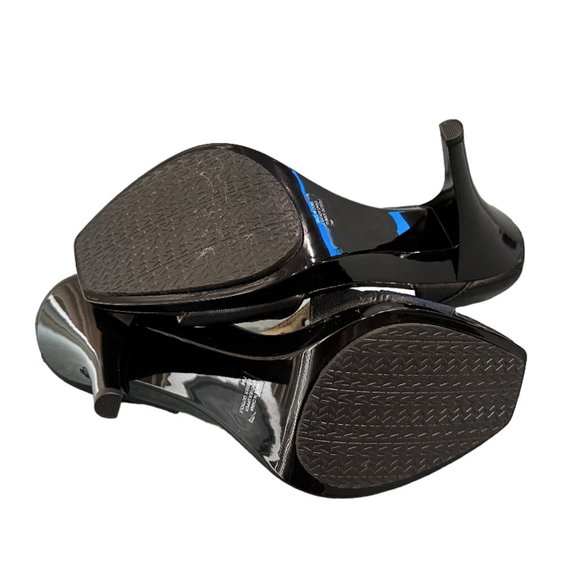 NWOB MICHAEL MICHAEL KORS OPEN-TOE CROSSOVER STRAPS PUMP - Picture 8 of 8